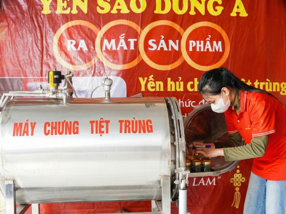 Công nghệ chưng yến Ome Nest